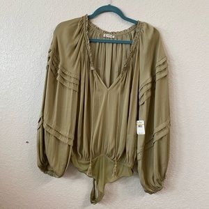 NWT Free people bodysuit